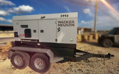 Used 2022 Wacker Neuson G130 104 kW Mobile Generator for Sale